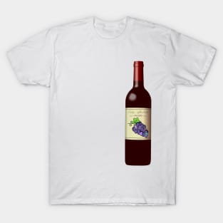 The Office Oaky Afterbirth Wine Bottle T-Shirt